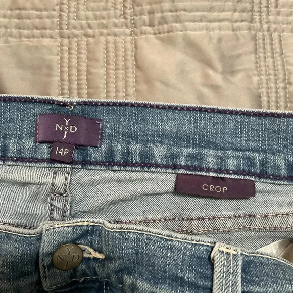 NYJD Denim Capris Size 14P - Picture 2 of 5